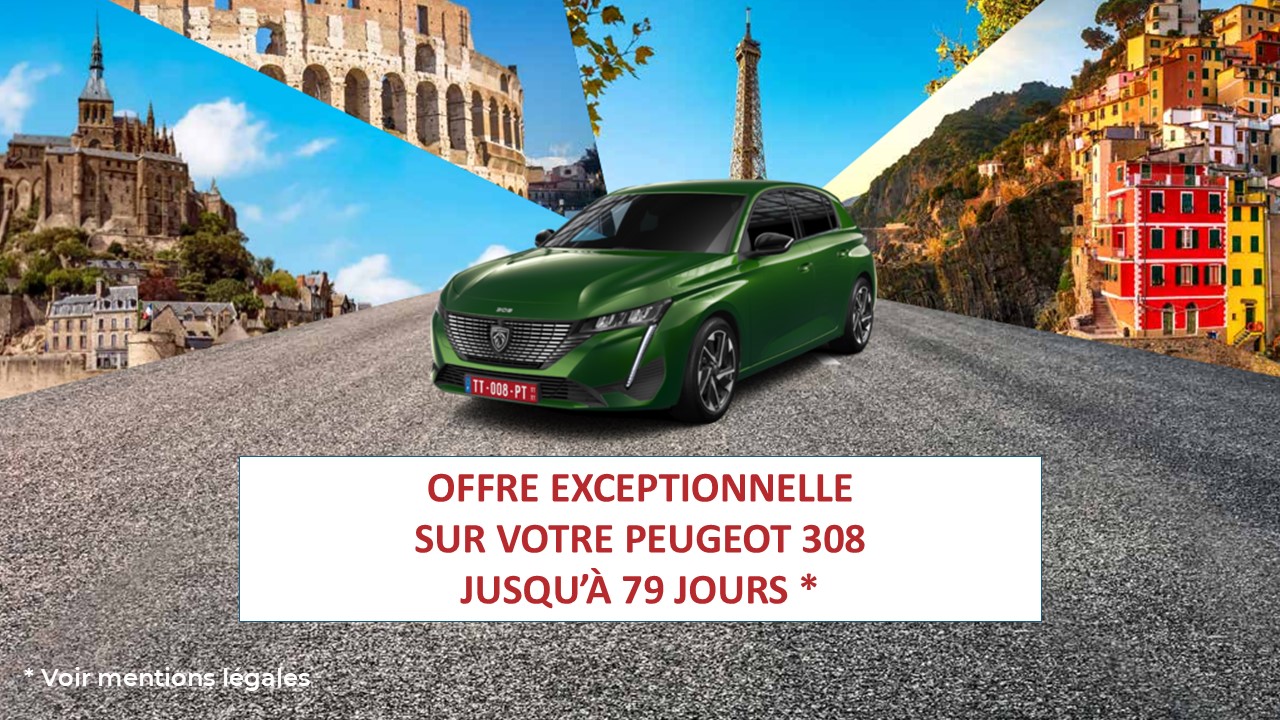 Pour une livraison du 08 septembre 2025 au 31 décembre 2025, bénéficiez de 200€ sur vos contrats jusqu'à 79 jours
